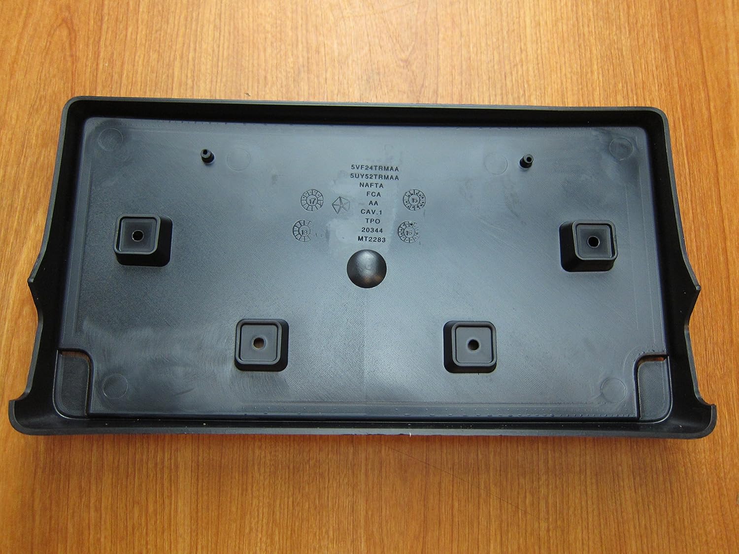 Mopar Jeep Compass MP Front License Plate Mounting Bracket OEM