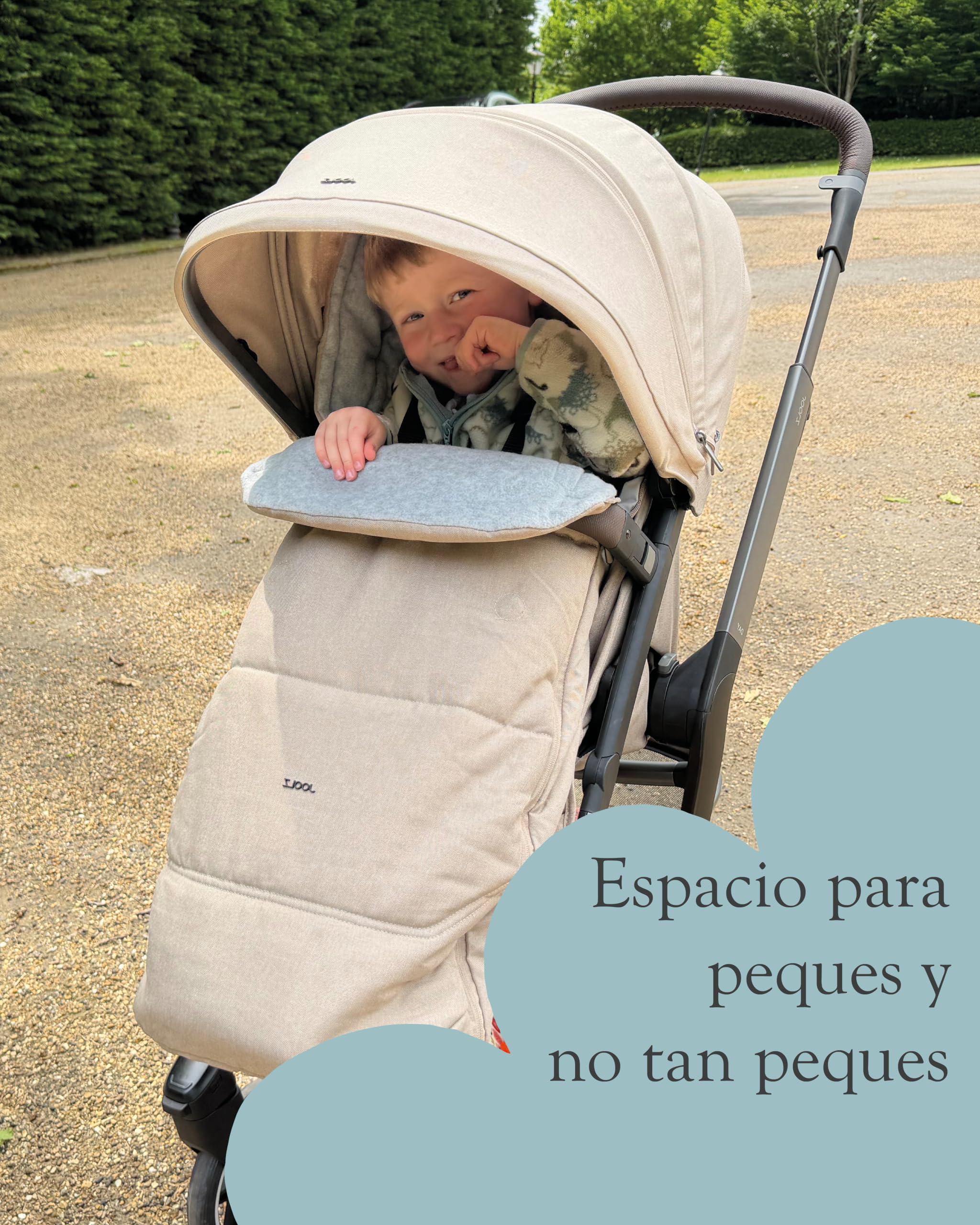 Joolz Saco de Silla Universal V3, Protección Todo Clima, Hazel brown