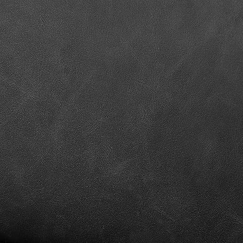 Miniatura 8 de MCombo reclinable giratorio con otomana, sillón moderno con base de aluminio resistente, silla de salón de piel sintética para sala de estar,