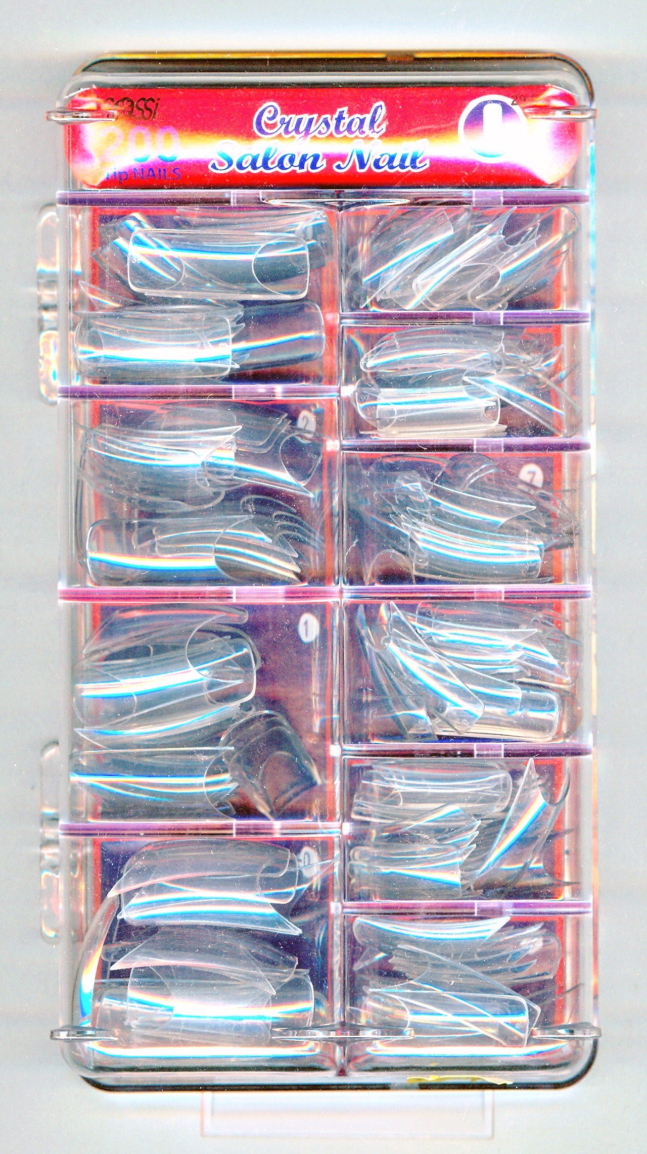 Sassi Crystal Salon Nail 200 Tip Nails #2947