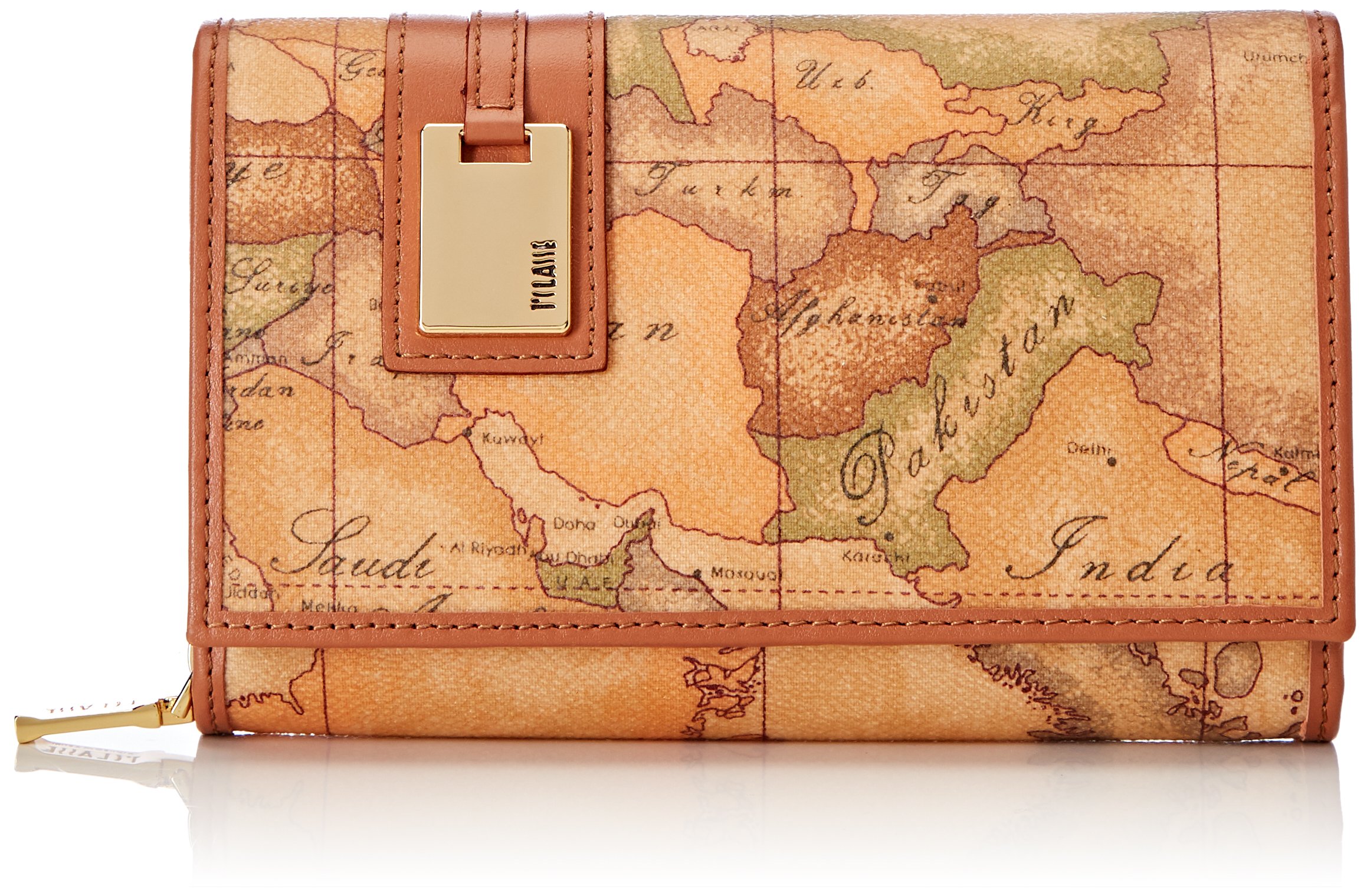 Alviero Martini 1a classe W0256000, Portefeuilles femme, Multicolore (Naturale), 2.5x10.5x15.5 cm (W x H L)
