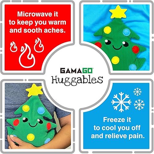 Miniatura 3 de GAMAGO - Almohadilla de calentamiento de aguacate y almohada para microondas para aliviar calambres, dolores y ansiedad