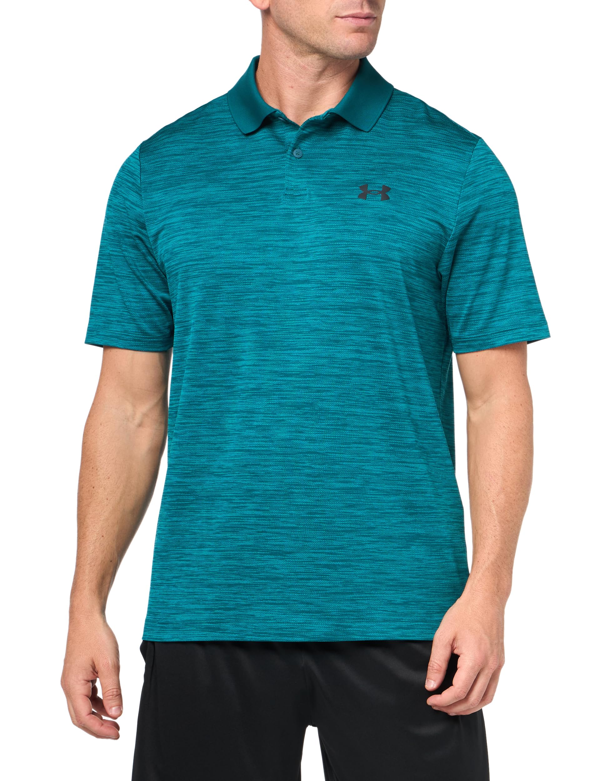 Polo Performance 3.0 Under Armour bleu sarcelle M avec finitions premium durables - 4