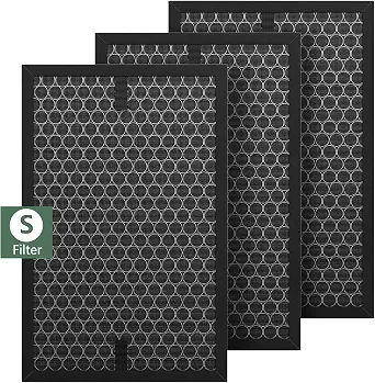 HRFSC1 Replacement Filter S for Honeywell HPA3000 PowerPlus Air Purifier, 3-Pack