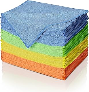 Masthome Cleaning Cloth Pack of 48, Lint Free...,