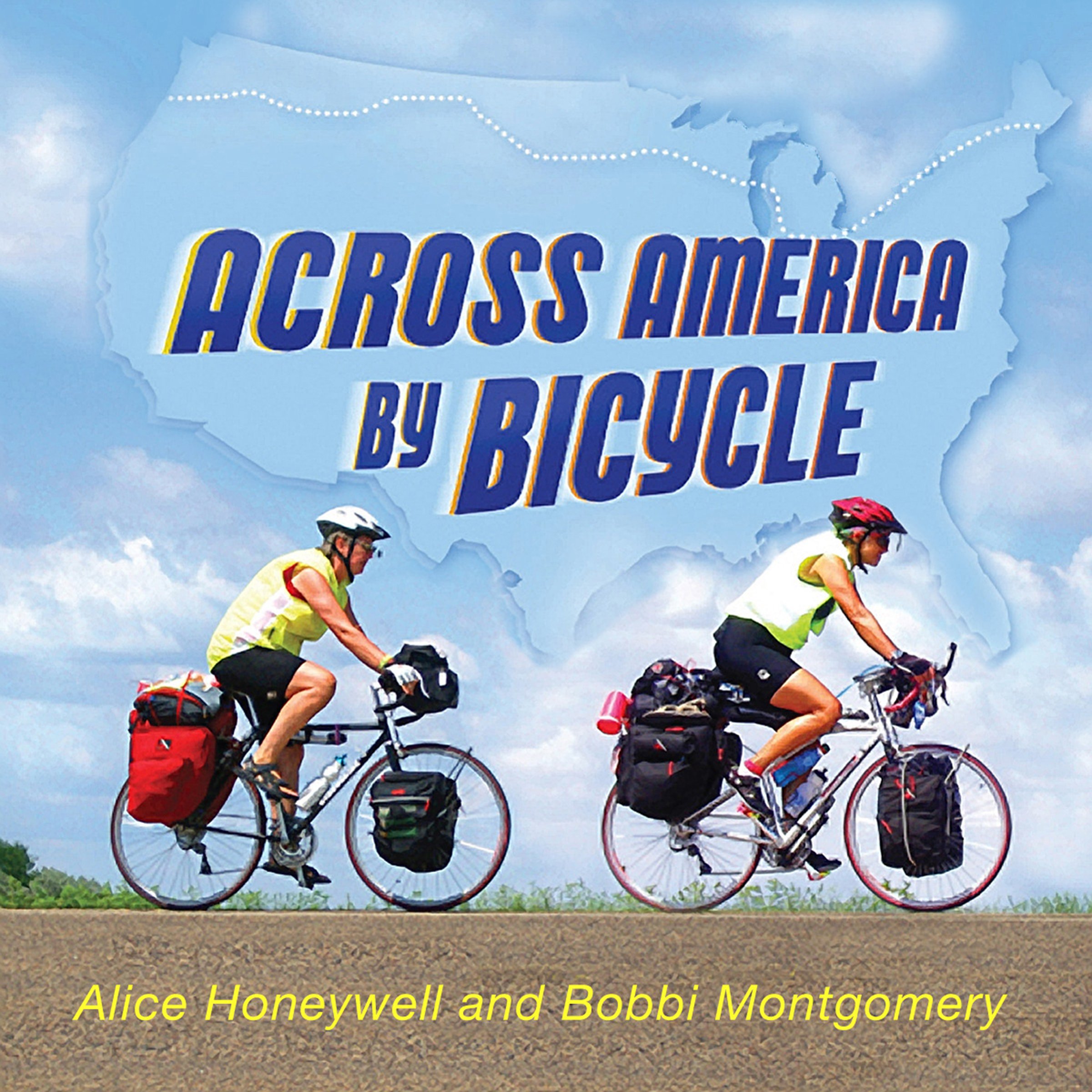 Cover art for Across America by Bicycle