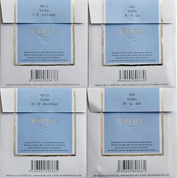 WARCHAL 900SL Brilliant 4/4 Violin Set (E-loop, D-silver) medium