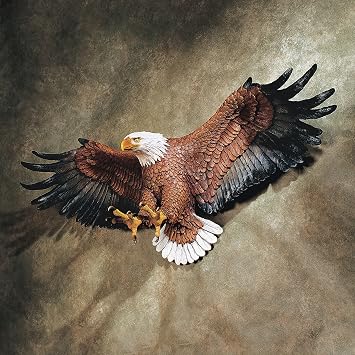 Design Toscano Freedom's Pride Eagle Plaque: Large