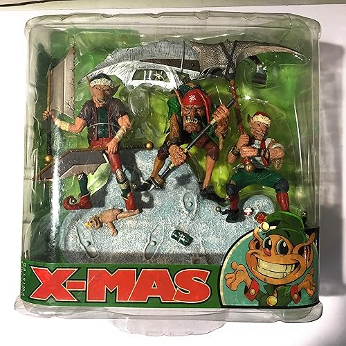McFarlane Monster Series Twisted NavidadSanta s Little Helpers