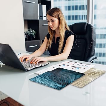 Better Office Products 装飾用ファイルフォルダー 24枚パック 8デザイン 厚手 レターサイズ 9.5インチ x 11.5インチ 1/3カットタブ付き スネークスキンデザイン ファッションフォルダー