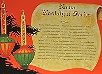 Vista 4 de Set de 7 luces de Navidad "Bubble Lite", edición especial clásica de Navidad "Nostalgia", de Noma