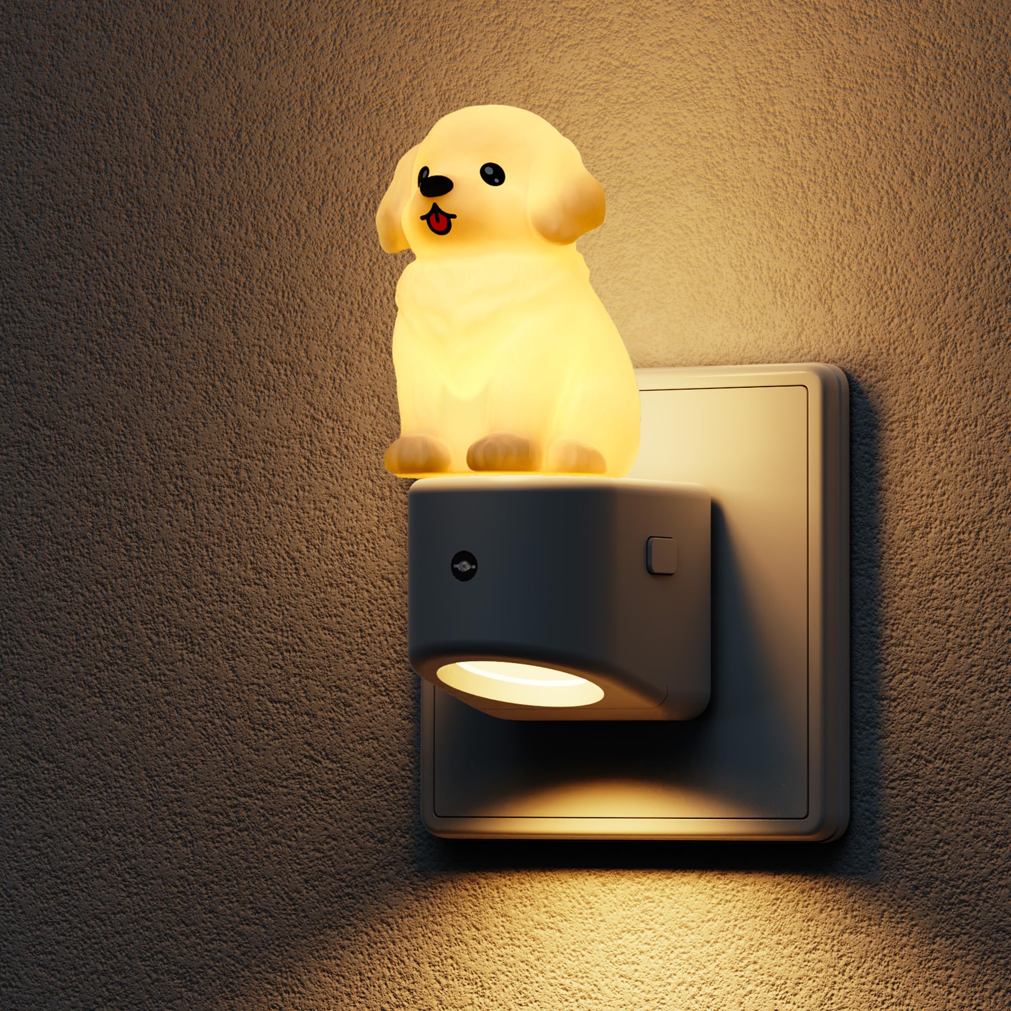 LOHAS-LED Nachtlicht Steckdose, 3D Cute Nachtlicht