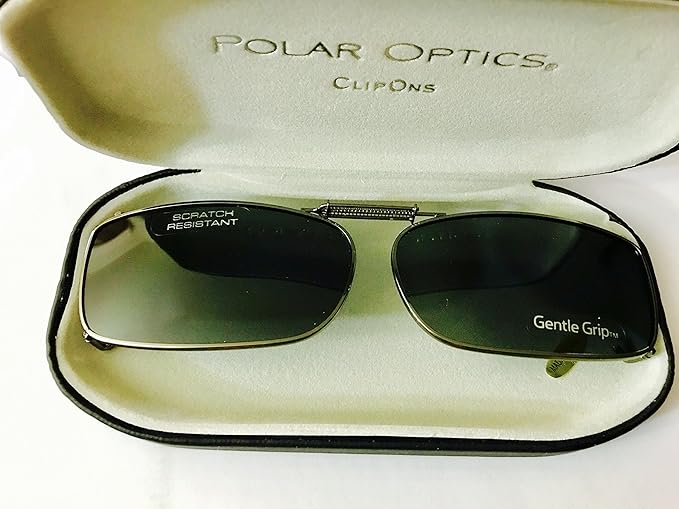 Polar Optics clip ons premium Polarized hard case incl 54 REC A