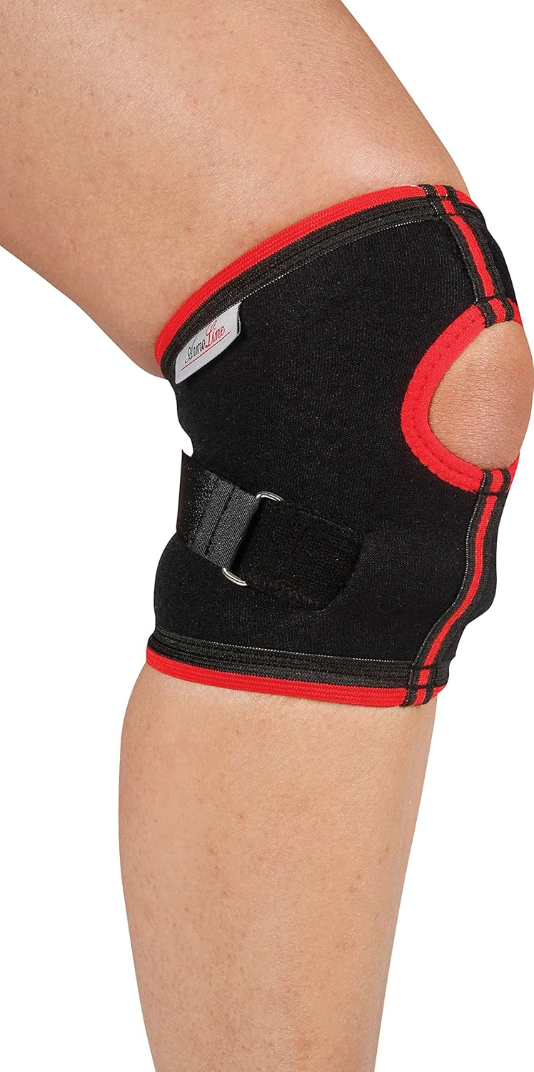 Dual Knee Strap Patella Support Brace for Tendon Injury Pain Relief Adjustable Neoprene
