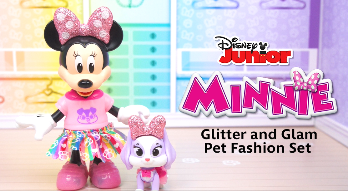 Amazon.com: Disney Junior Minnie Mouse Glitter and Glam Pet Fashion Set, 23-piece Doll and Accessories Set : Toys & Games Amazon.com: Disney Junior Minnie Mouse Glitter and Glam Pet Fashion Set, 23-piece Doll and Accessories Set : Toys & Games
