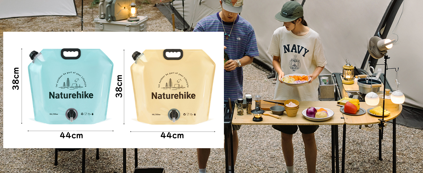 Amazon.co.jp: Naturehike ウォータータンク 10L大容量 蛇口付き