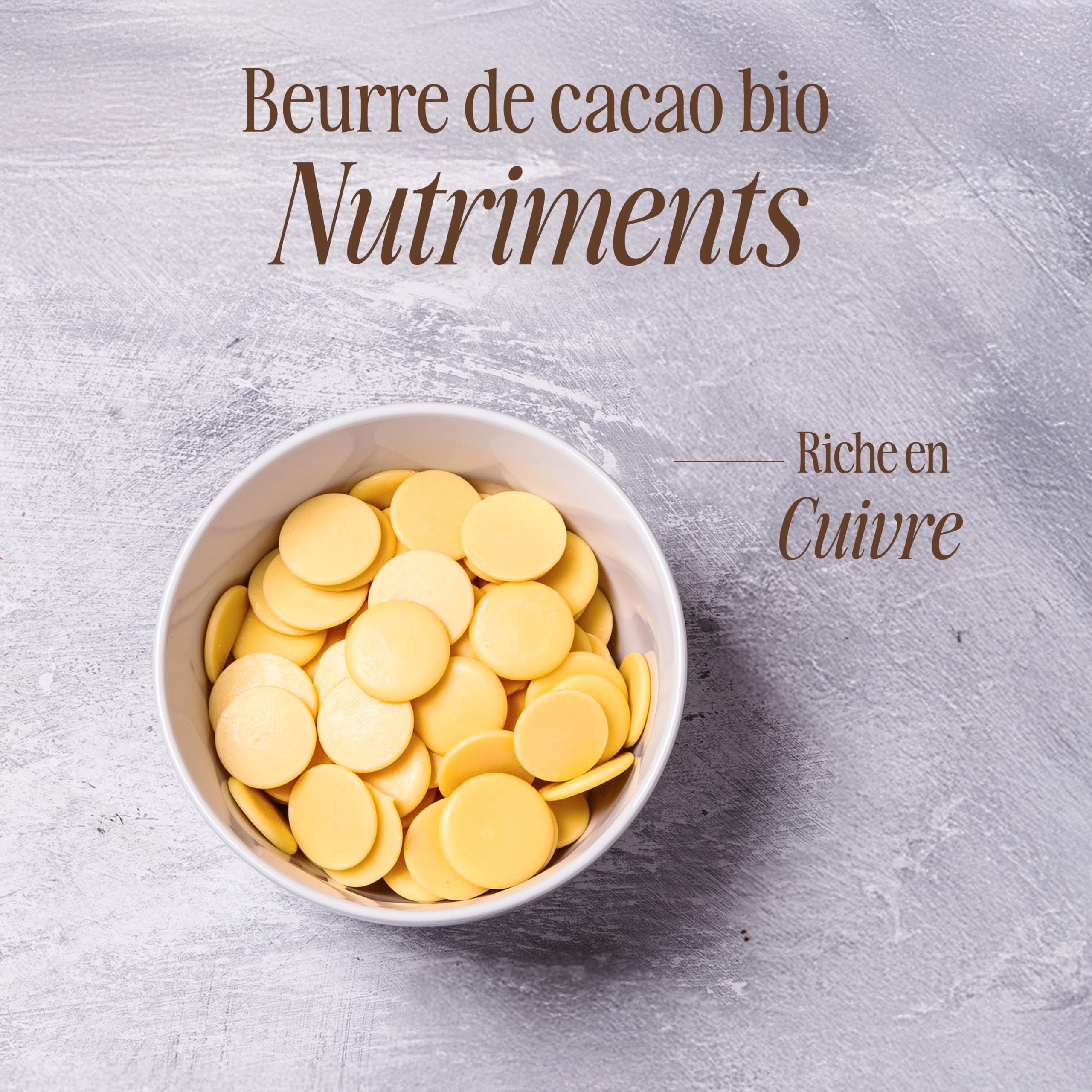 Sevenhills Wholefoods Beurre De Cacao Bio 500g