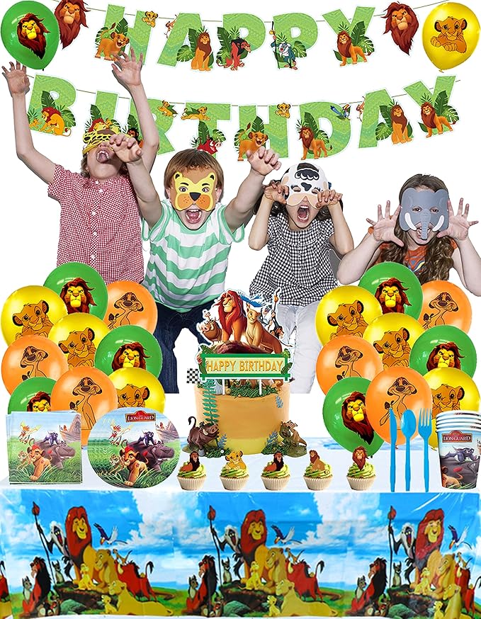 Birthday Decoration Lion King Birthday Party Decorations Lion King