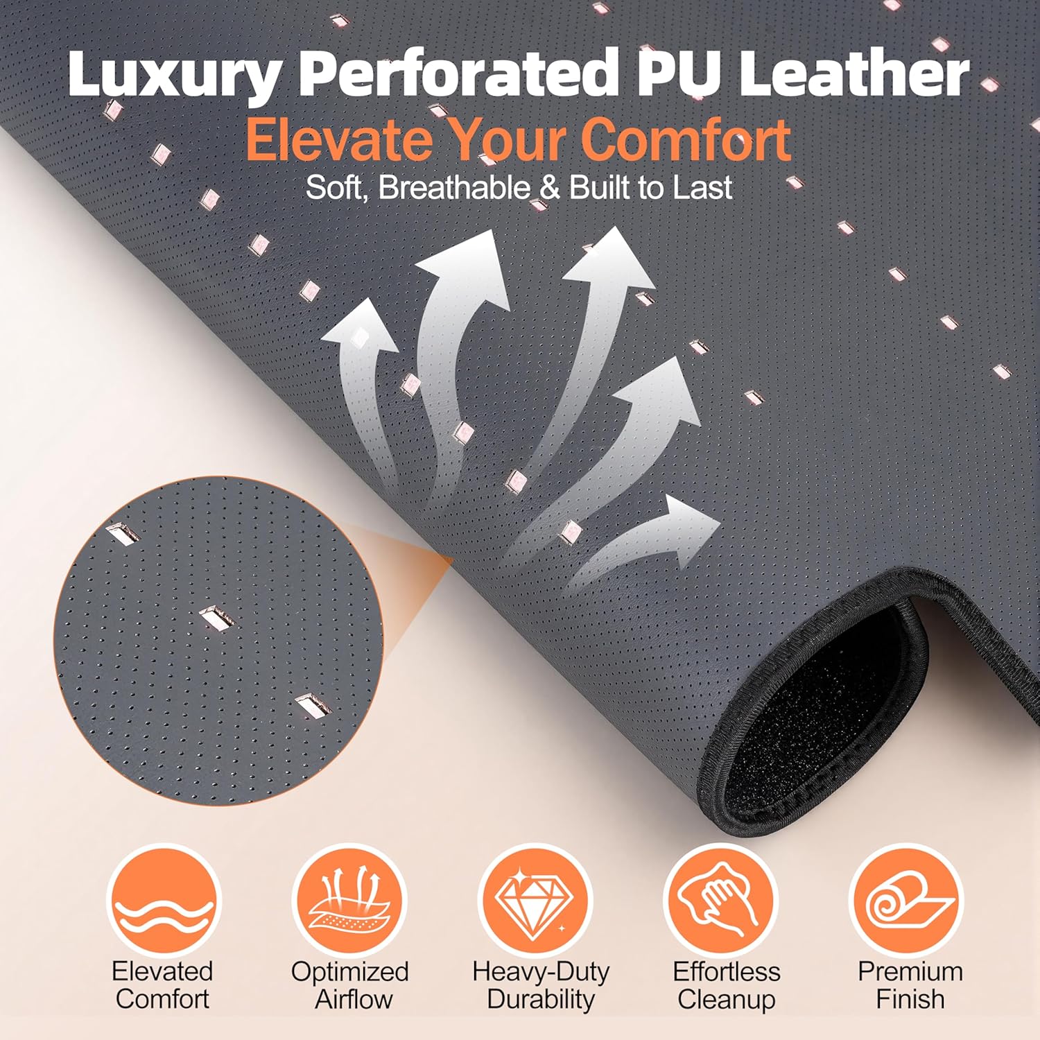 Red Light Therapy Mat for Full Body, High-Density LED Infrared Light with 5 Intensity Levels, 9 Auto-Shutoff Timer Settings, Handheld Controller, Gifts for Athletes, Office Workers, Women, Men