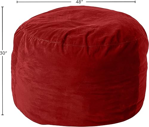 Miniatura 147 de Chill Sack - Funda para puf Microgamuza - Carbón - Solo funda,Microsuede - Chocolate - Solo funda,Microsuede - Azul marino - Solo funda,Guijarro -