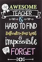 Algopix Similar Product 10 - Teacher Notebook An Awesome Teacher Is