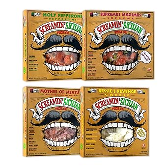 Amazon.com: Screamin' Sicilian, Cheese Pizza Bessie's Revenge ...