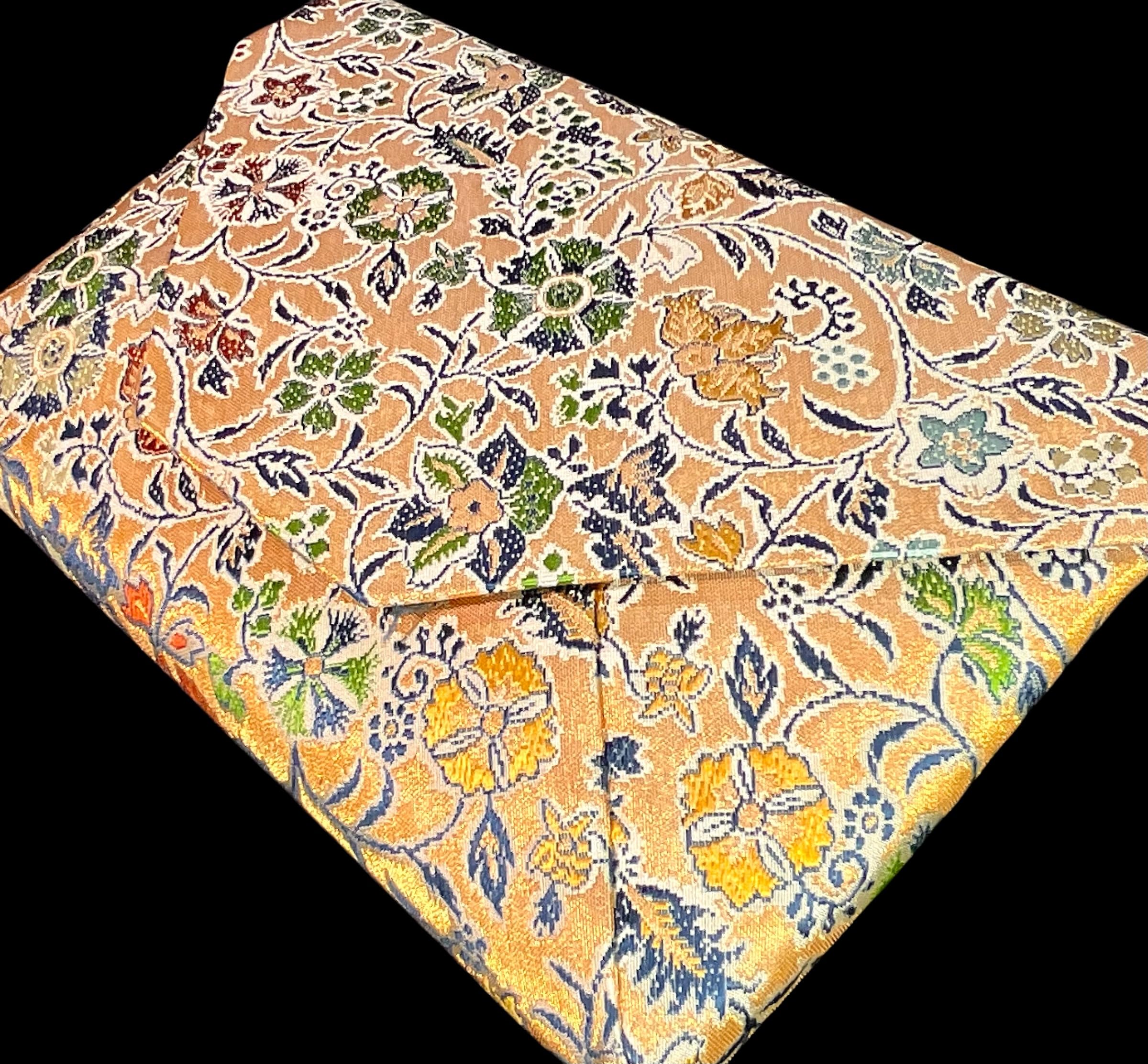 京都発　錦匠　龍村織物　/　数奇屋袋　早雲寺文台裂　⭐️【日本製】【新品】⭐️ Amazon｜［錦匠］ 京都発 龍村織物 数寄屋袋 日本製 正絹 防水