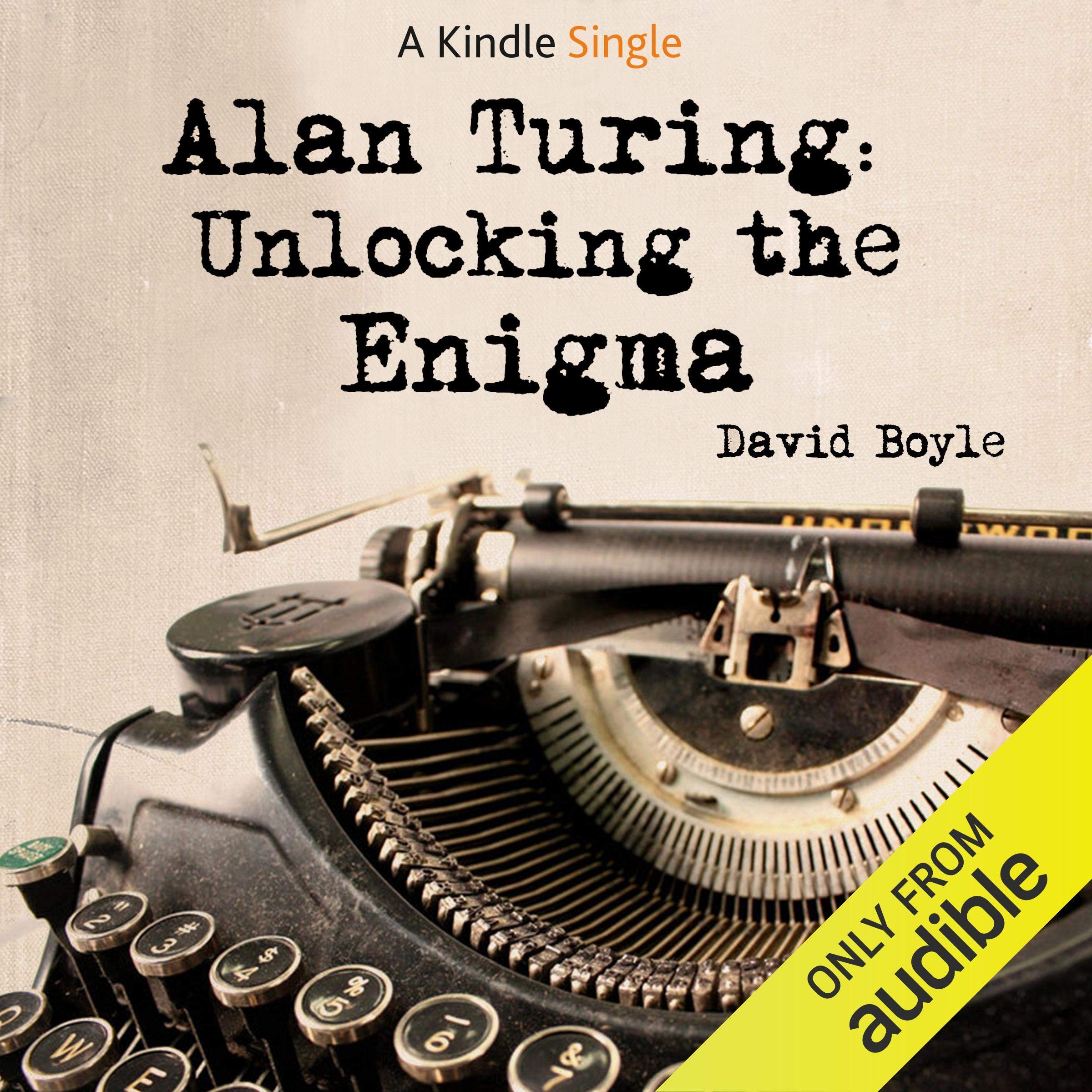 Cover art for Alan Turing