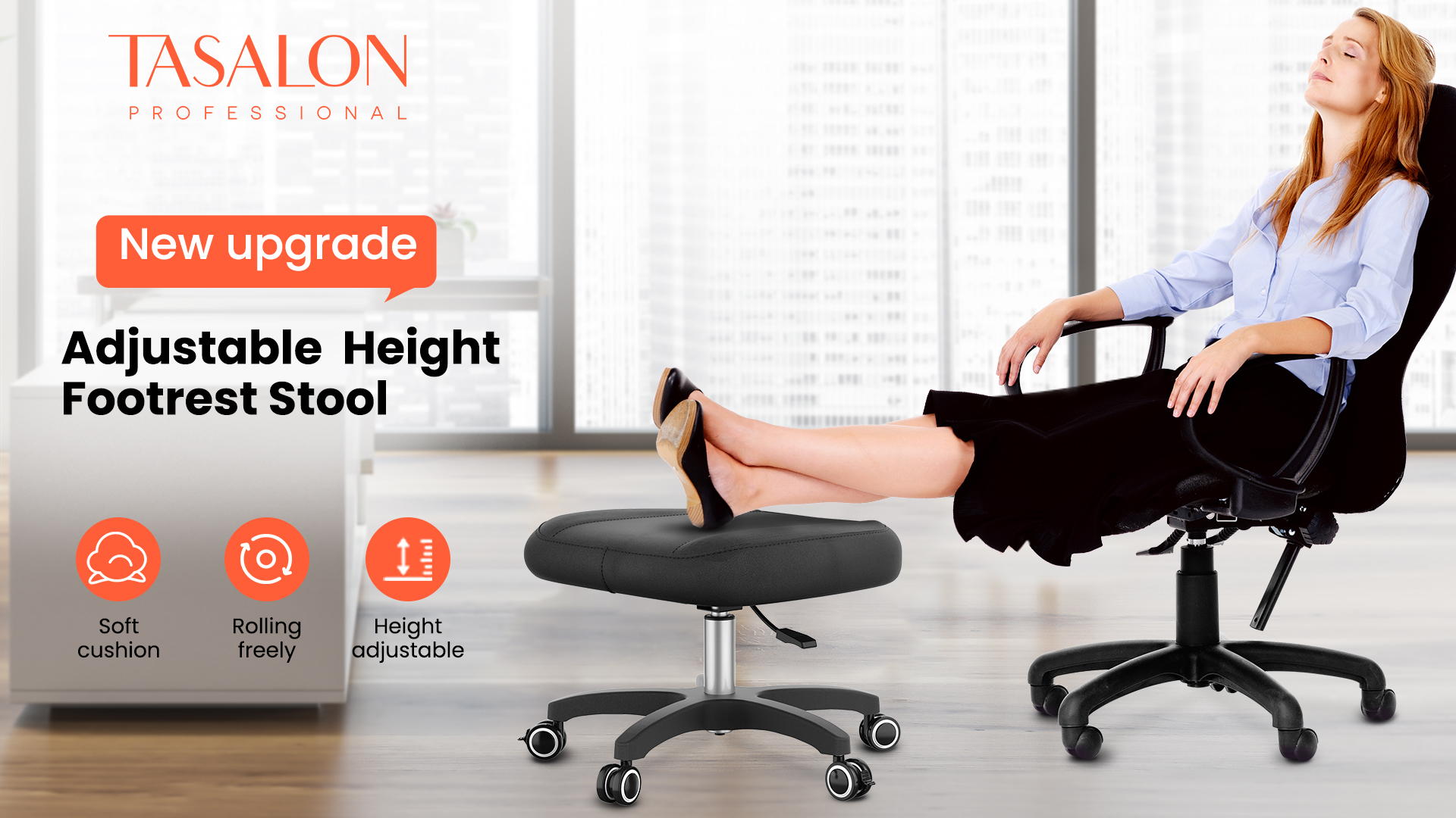 Amazon.com: TASALON Multi-Use Footrest Stool Adjustable Height