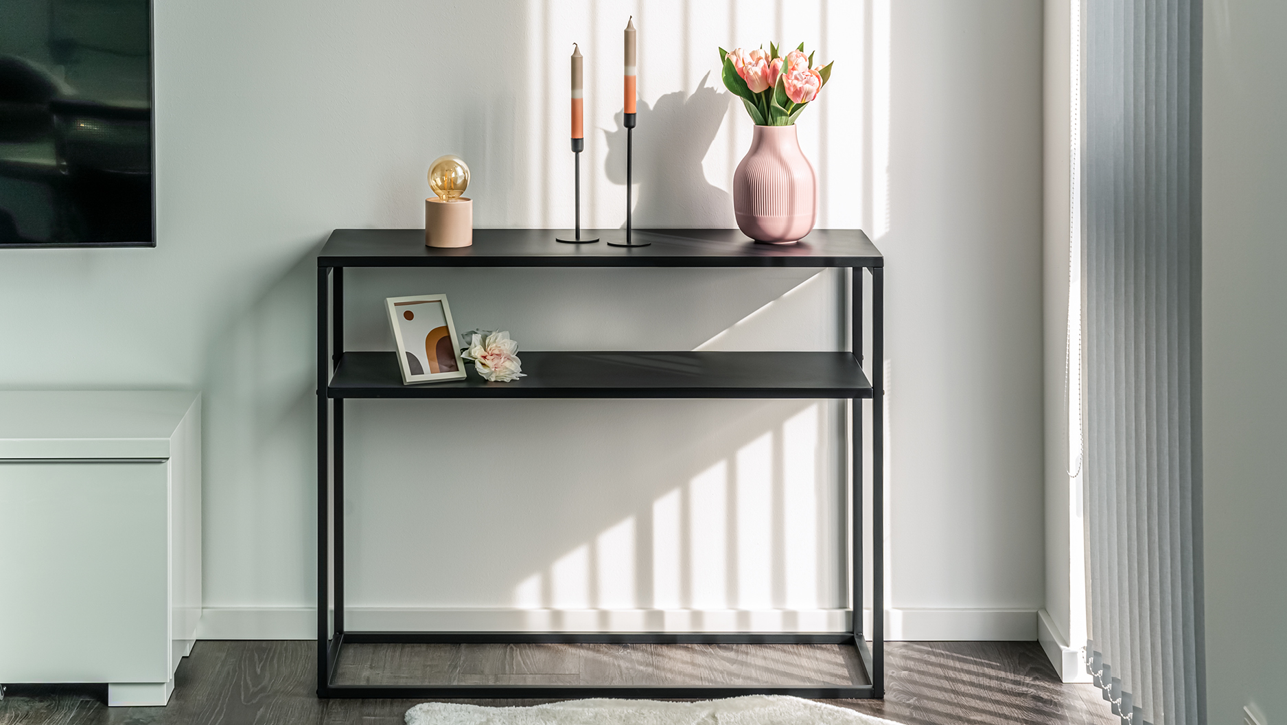 Smalle Consoletafel, Salontafel, Entreetafel, Bijzettafel Achter De Bank Gangtafel Banktafel Eenvoudige Stijl Voor Woonkamer Hal Slaapkamer Wit Met Een Telefoonkoord Erbij Smalle Consoletafel, Salontafel, Entreetafel, Bijzettafel Achter De Bank Gangtafel Banktafel Eenvoudige Stijl Voor Woonkamer Hal Slaapkamer Wit Met Een Telefoonkoord Erbij