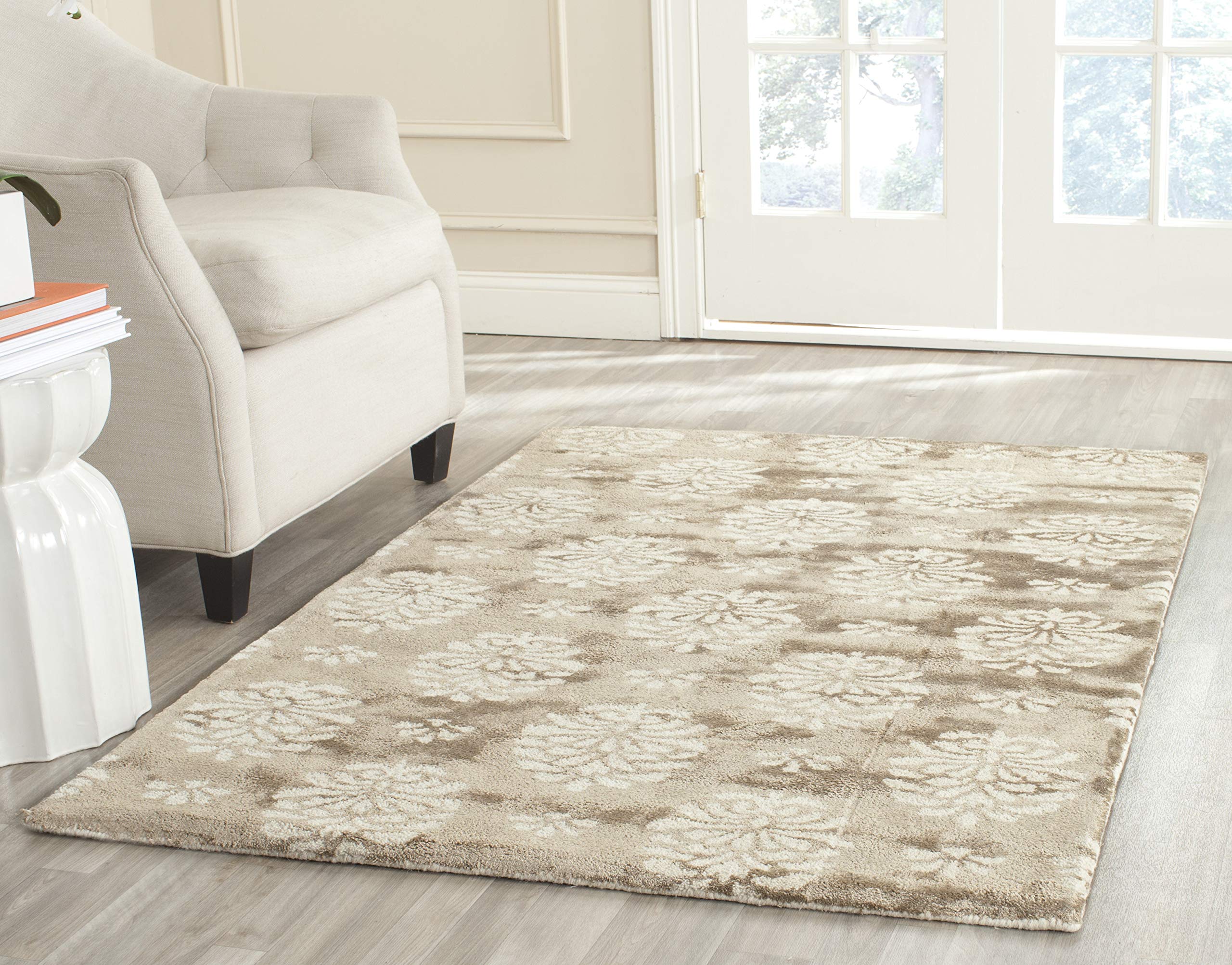 Tapis anti-poussière SAFAVIEH poil court pour séjour propre