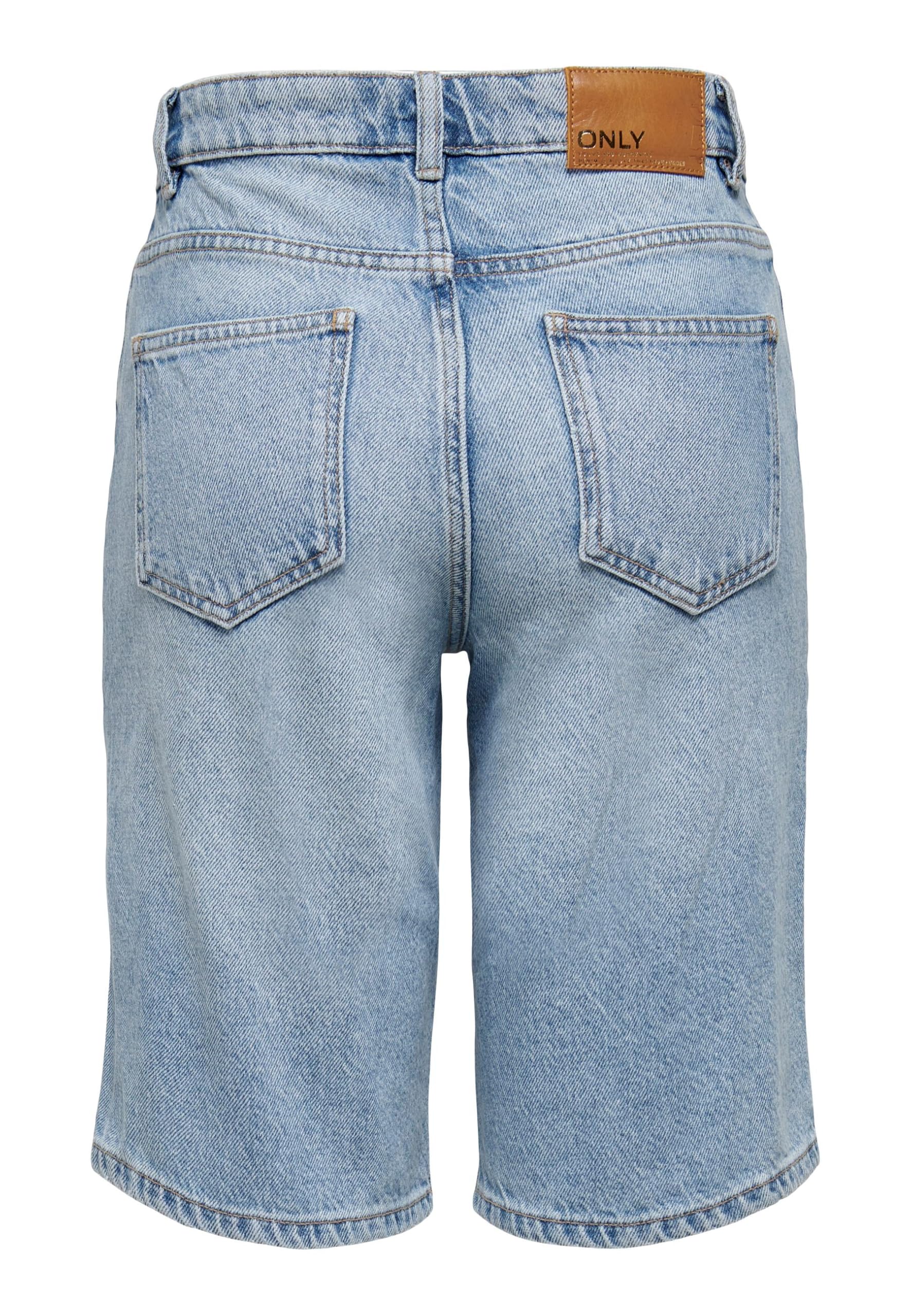 ONLY Female Jeans-Shorts ONLSONNY Hohe Taille Normal geschnitten Shorts | Denim shorts