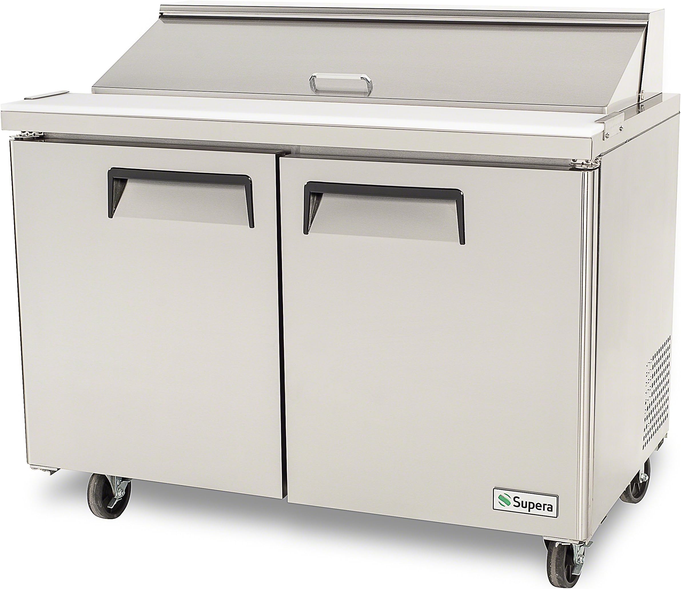 Supera SSPT2R-1 Sandwich/Salad Preparation Table, 48"