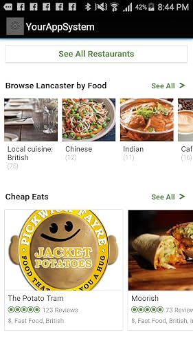 Restaurants in Lancaster, Uk! – vue 3