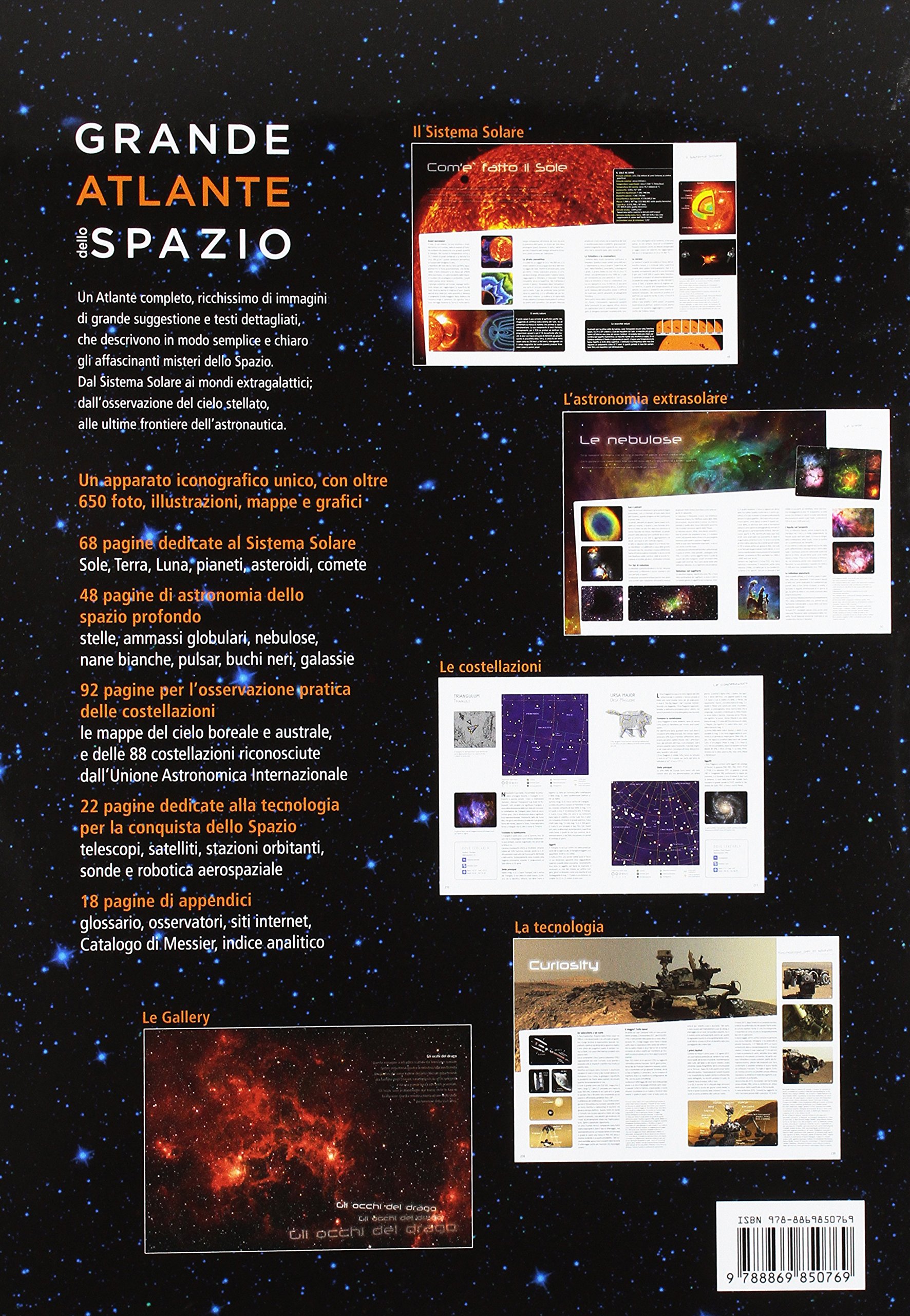 Grande atlante dello spazio. Ediz. a colori