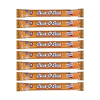 Vista 1 de Chick O Stick Barras de caramelo Paquete de 8 Mantequilla de maní crujiente enrollada en coco tostado Caramelo de mantequilla de maní Barras