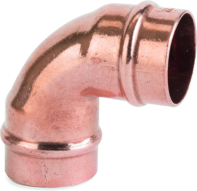 Flowflex C801SR.05 Solder Ring Equal Elbow, 15 mm, Set of 25 Pieces