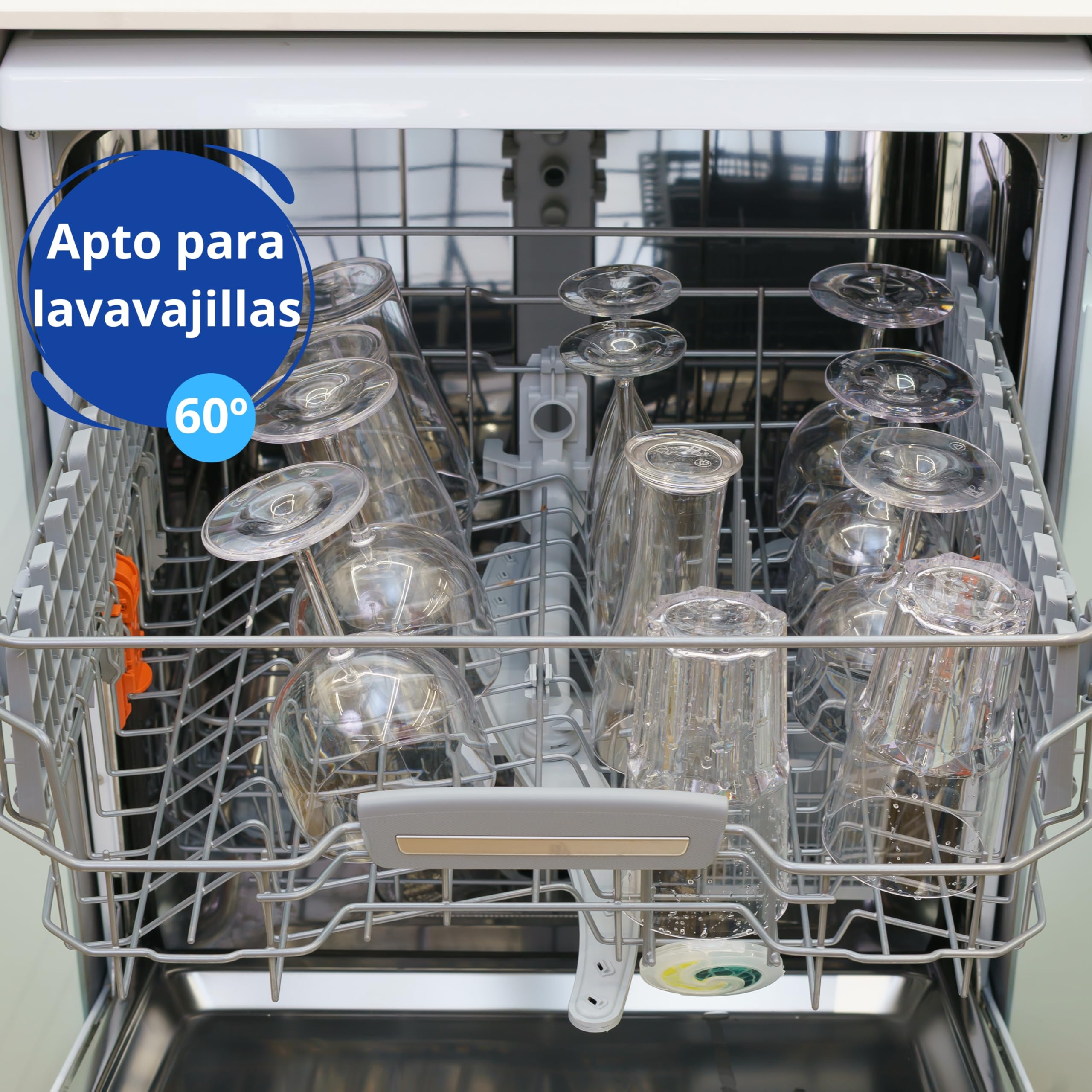 Vieira Home Copas Gin Tonic vasos plastico duro reutilizable irrompibles modernos cocktail | Juego de 4 vasos sin bpa 0,6L |Hecho en U.E.