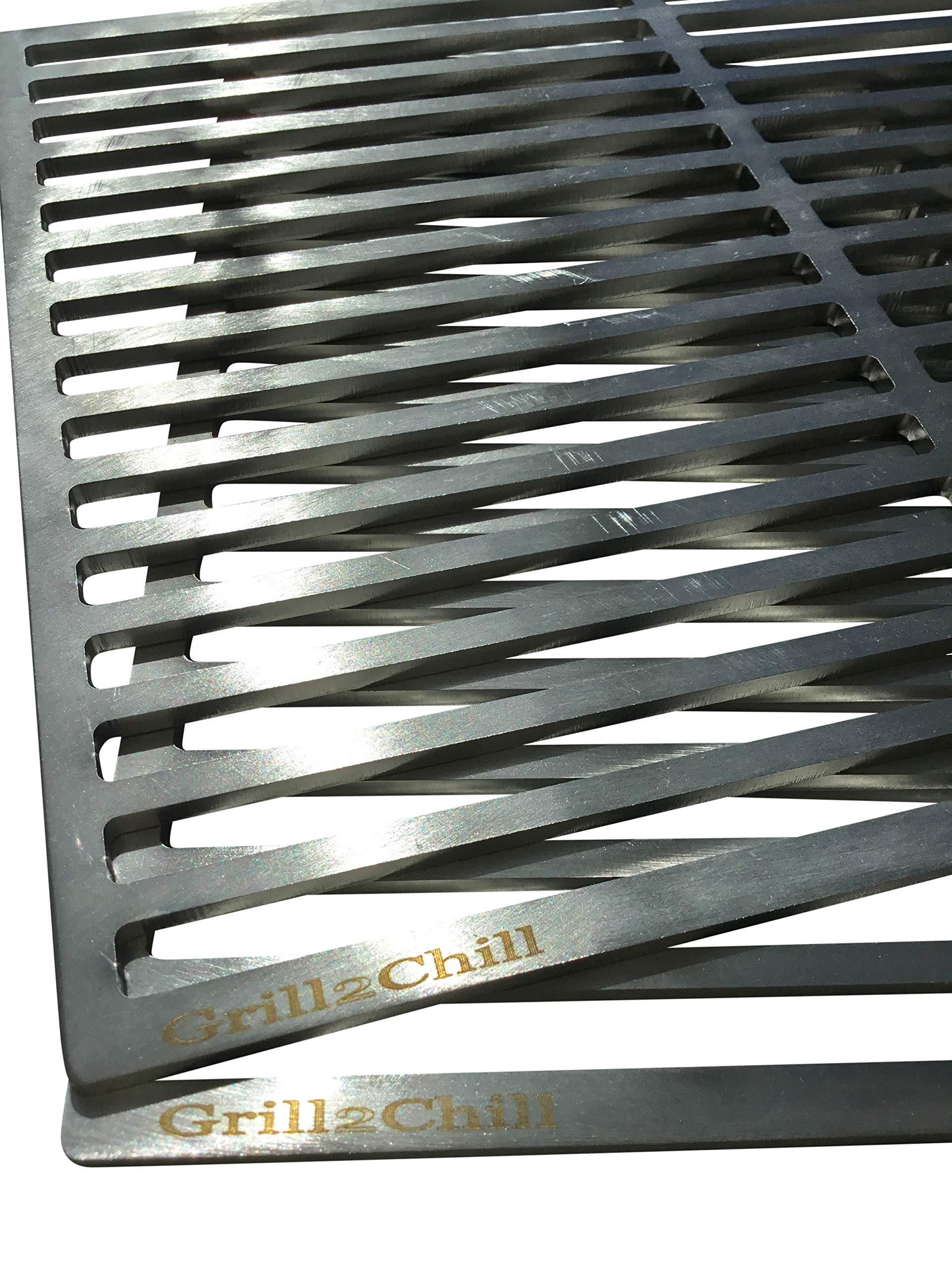 Ruszt do grillowania ze stali nierdzewnej V2A 1.4301 ruszt zamienny pasuje do Grills Weber Genesis II 2 E-210 GBS/E-240 GBS/S-240 GBS/od modelu 2017 / E 210/240 / S 240