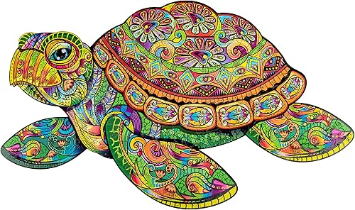 Miniatura 10 de Rompecabezas de madera para adultos y niños - Yorkie, rompecabezas de fantasía en forma de animal, 172 piezas con forma única, tamaño King (18.1 x