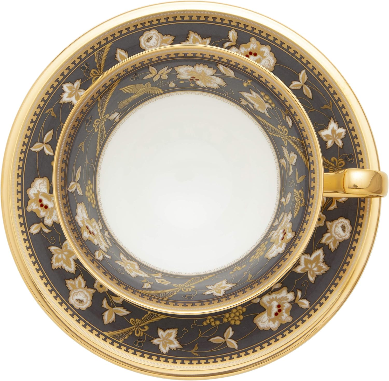 オールドノリタケ 金張薔薇絵 カップ ソーサー ノリタケ オールド