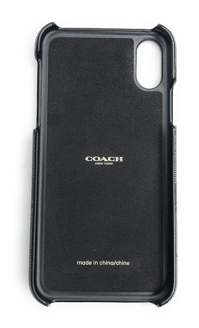 COACH - coach iPhoneケース X、X S Coach iPhone X/XS Case Cover Phone in Signature Canvas with