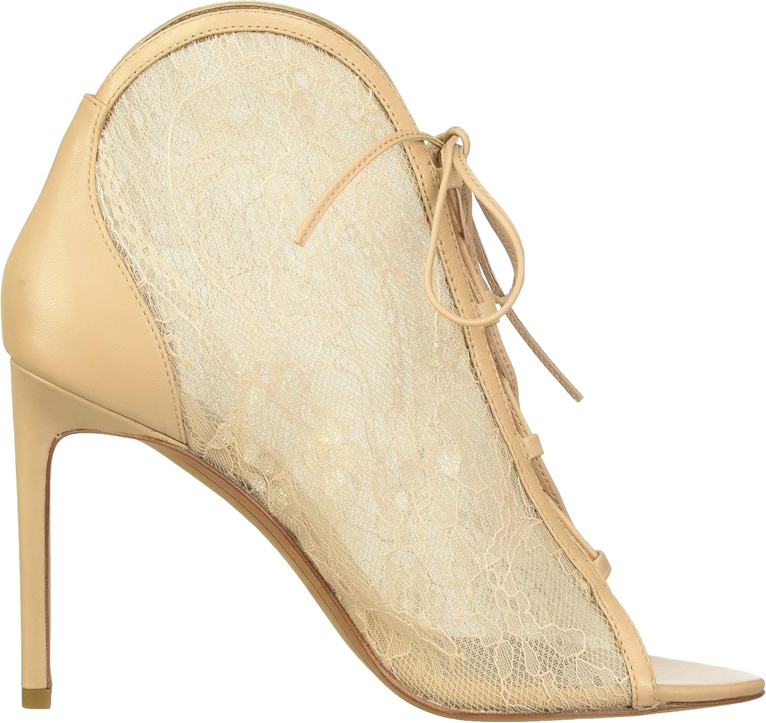 bcbg lace up booties