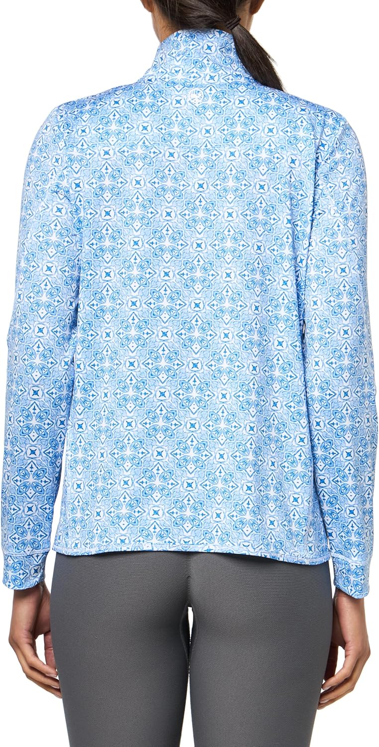 vineyard vines Women's Printed Sankaty Shep Shirt, Cora Allover