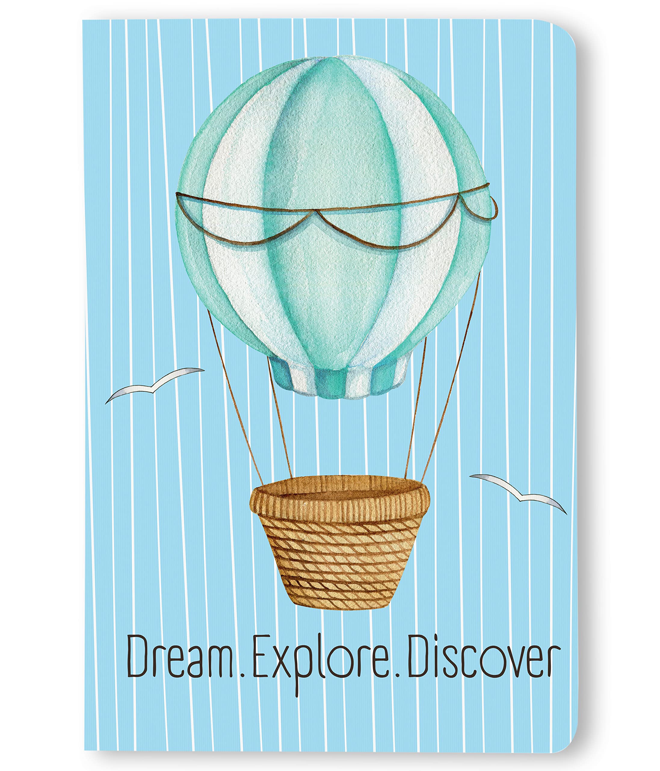 BOUND N FOUND 100 GSM A5 Dot Grid Journal: 160 Pages (Dream Explore Discover)