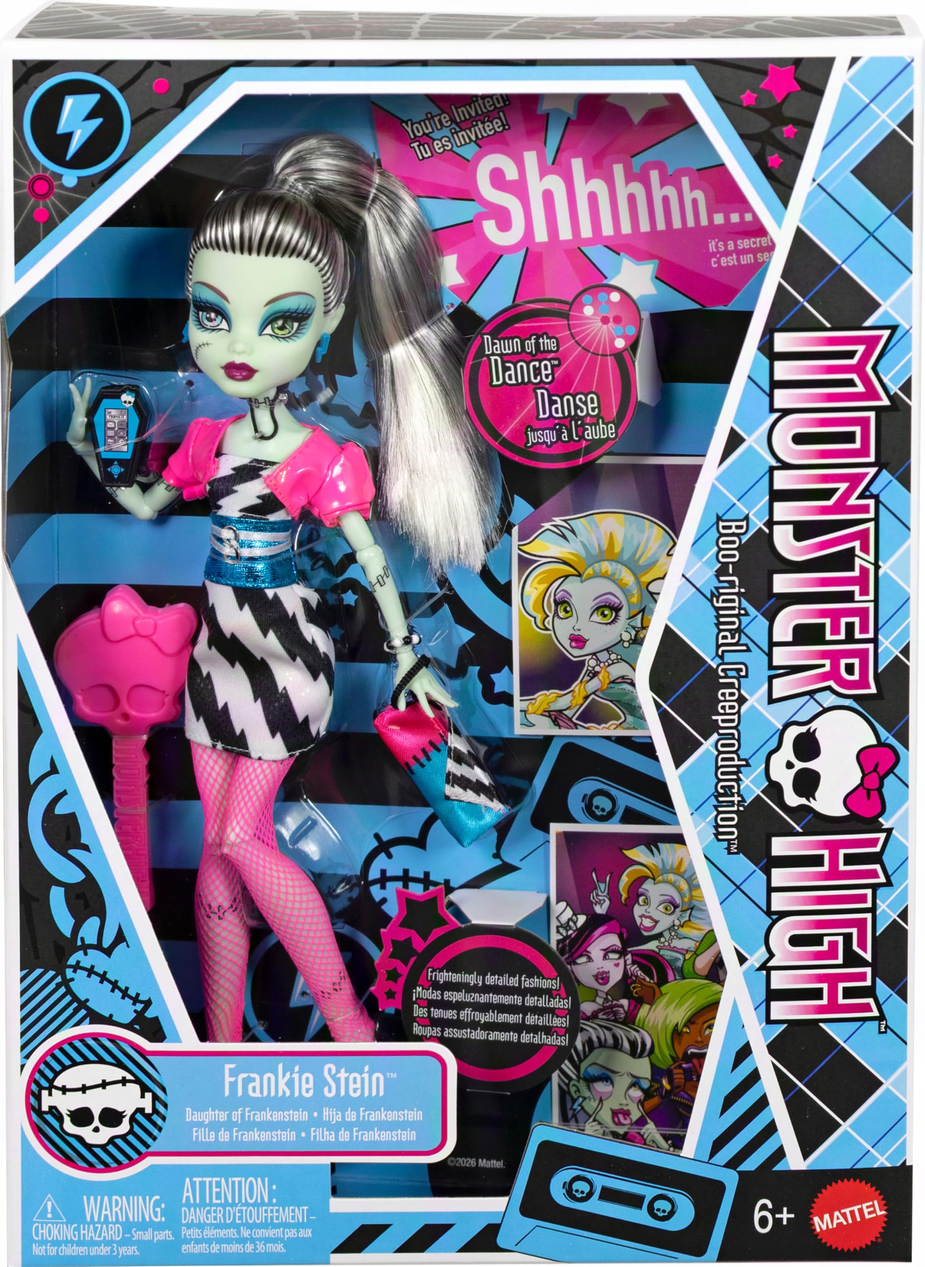 Monster High Dawn of the Dance Frankie Stein Lalka Reprodukcja