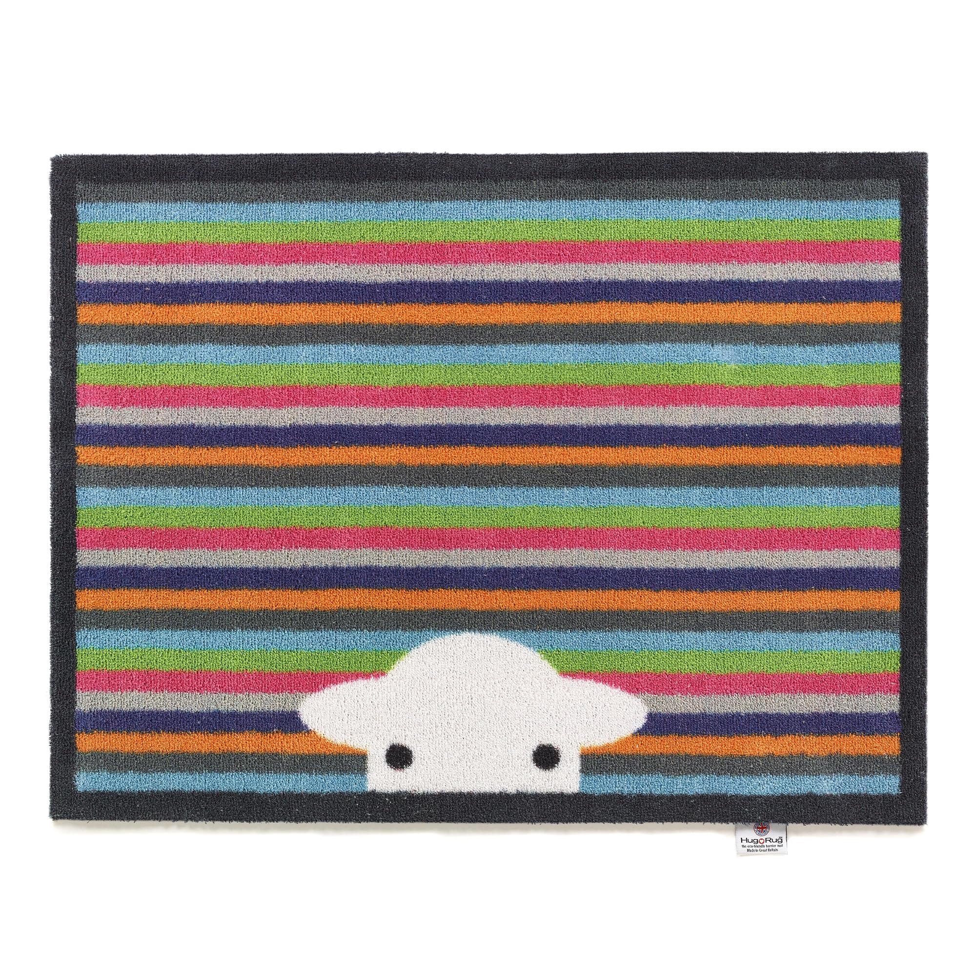 HUG RUG Washable Dirt Trapper Door Mat Kitchen Hallway Doorway Made In The Uk Bright Spot 1 65x85