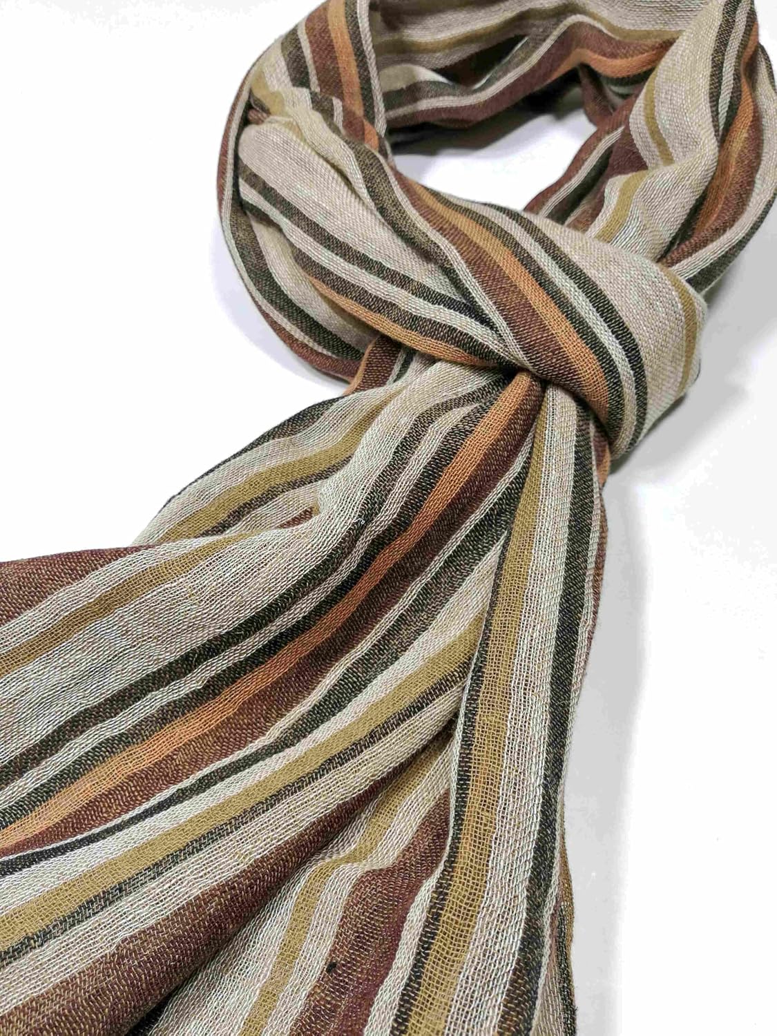 Shanlin Extra Long Unisex Cotton Linen Scarves for Men and Women
