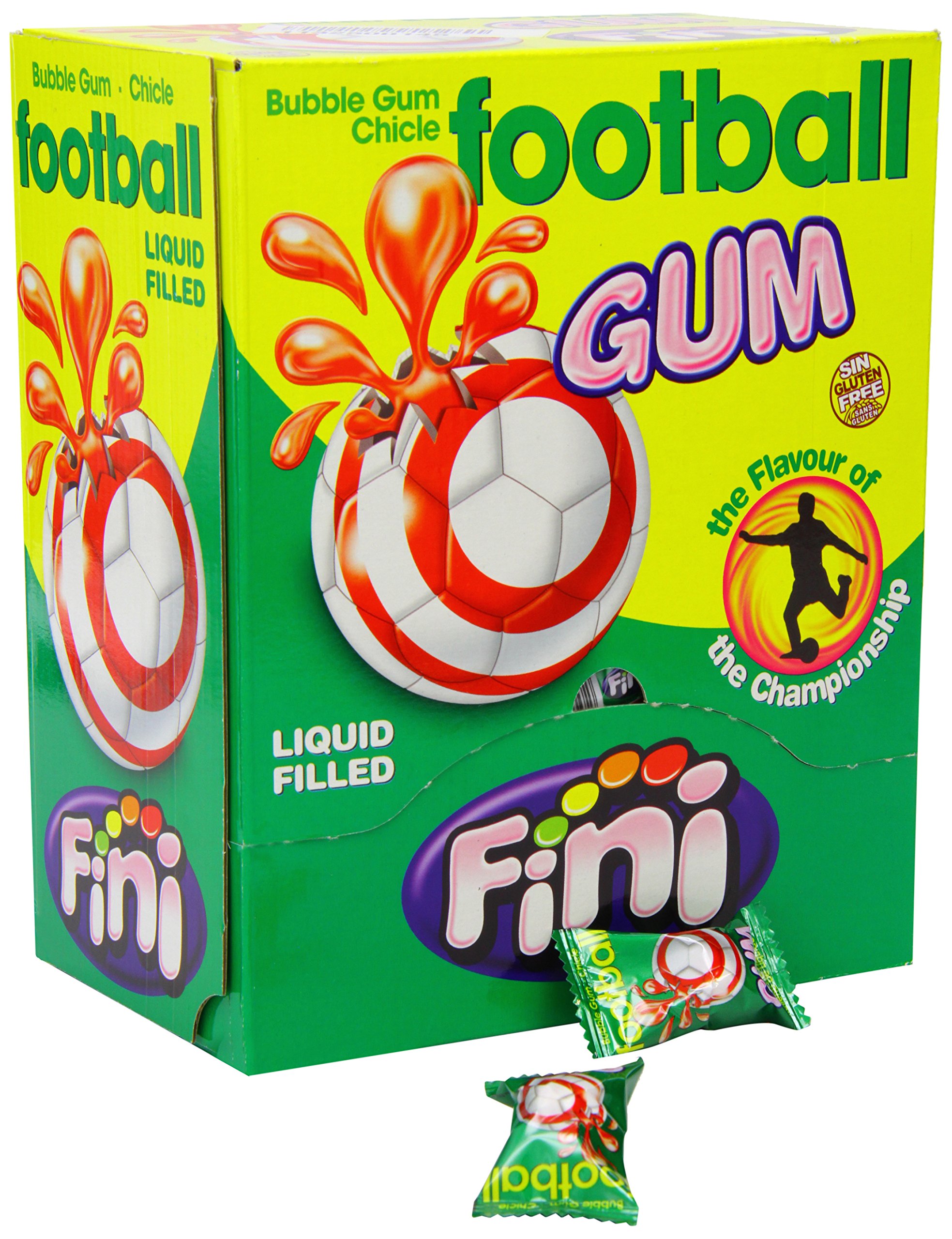 Football Gum Fini - Boîte de 200 pièces