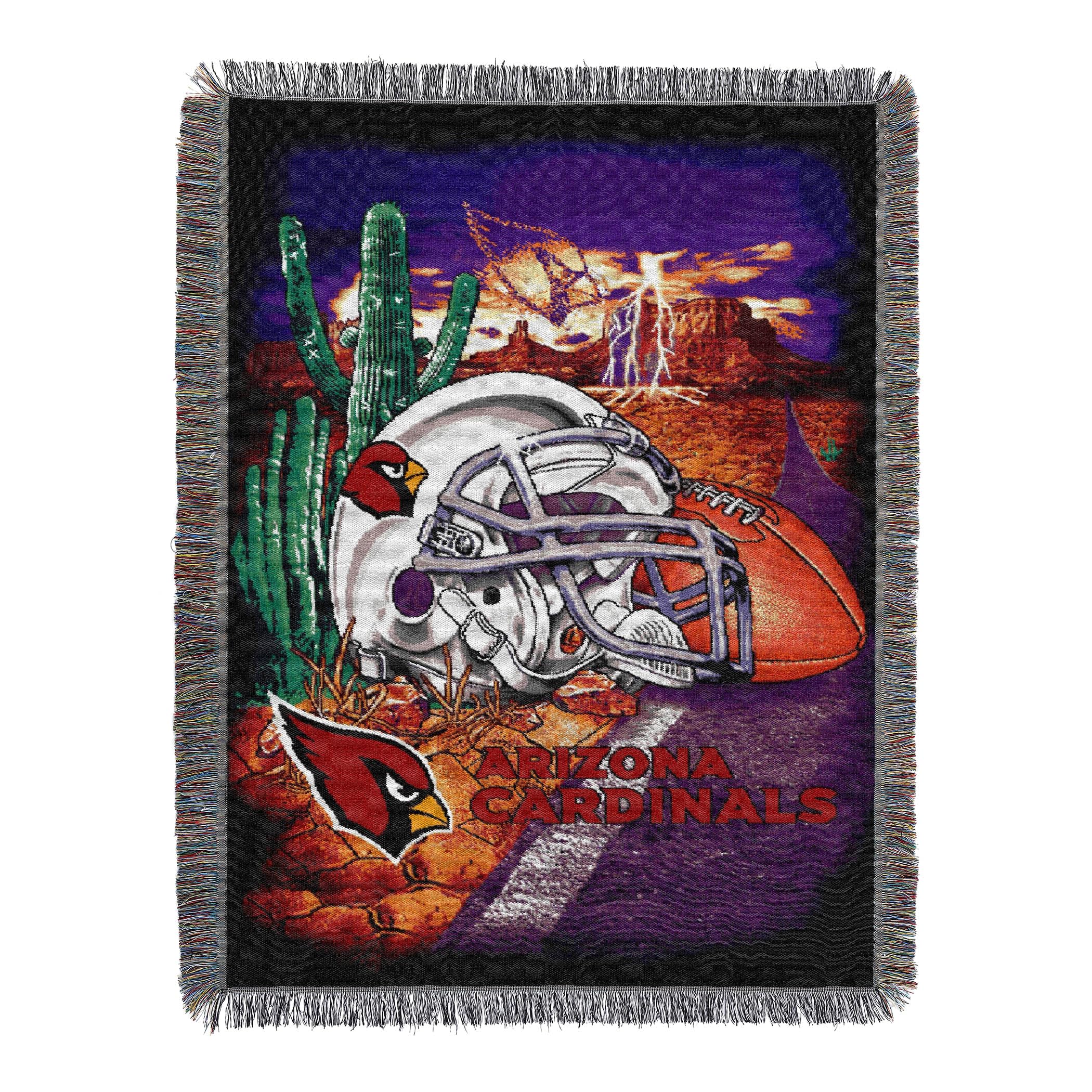 Northwest The Company NFL New York Giants Home Field Advantage Woven Tapestry Throw Blanket, 48" x 60\